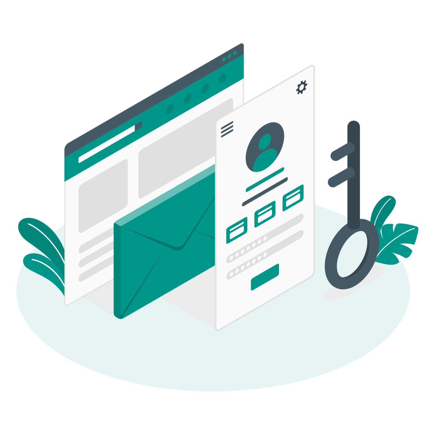 Dashboard Illustration